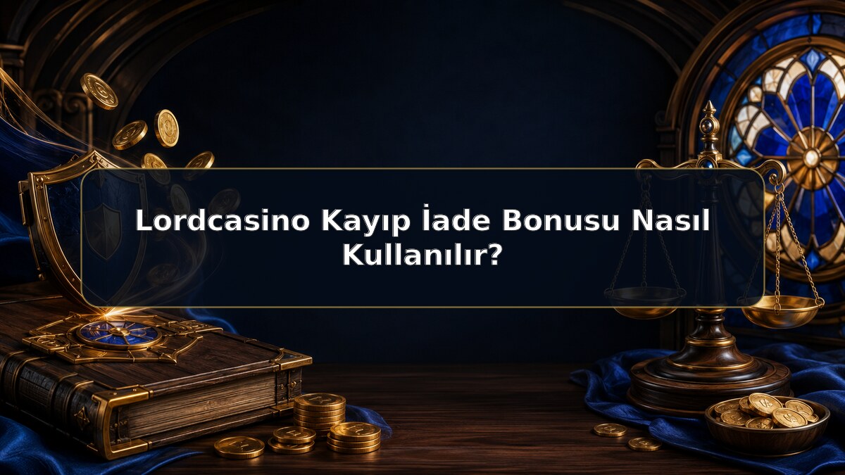 Lordcasino Kayıp İade Bonusu Nasıl Kullanılır için Lordcasino bilgilendirme görseli